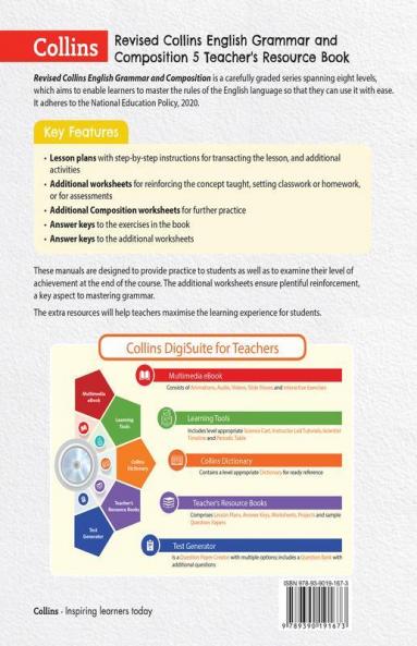 REVISED ENGLISH GRAMMAR & COMPOSITION Teacher's Manual 5