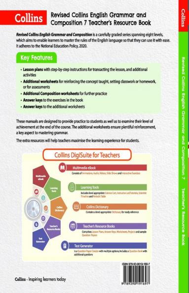 Revised Collins English Grammar and Composition Teacher's Manual 6