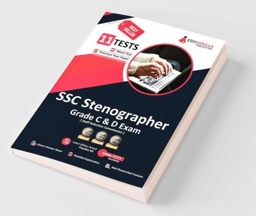 SSC Stenographer Grade C and D Exam 2023 (English Edition) - 8 Full Length Mock Tests and 3 Previous Year Papers (2200 Solved Questions) with Free Access to Online Tests
