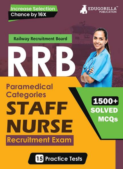 RRB Staff Nurse Recruitment Exam Book: English Edition