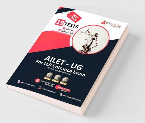 AILET UG Book 2023 : All India Law Entrance Test For LLB - 10 Mock Tests and 9 Sectional Tests (1900 Solved Questions) with Free Access to Online Tests