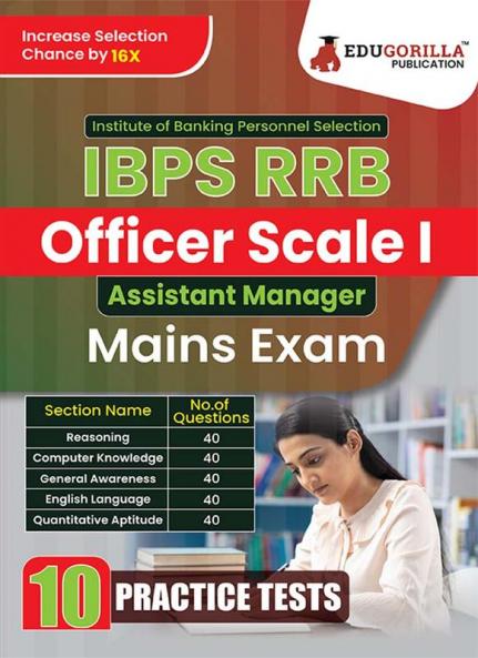 IBPS RRB Officer Scale 1 Main Exam 2024 (English Edition) - 10 Practice Tests (2400 Solved Questions) with Free Access to Online Tests