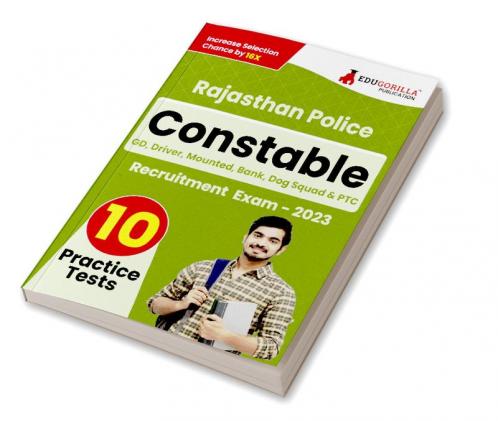 Rajasthan Police Constable Book 2023 (English Edition) - 10 Full Length Mock Tests (1500 Solved Questions for Self Evaluation) with Free Access to Online Tests