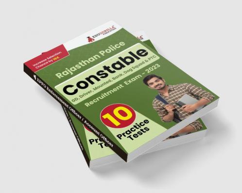 Rajasthan Police Constable Book 2023 (English Edition) - 10 Full Length Mock Tests (1500 Solved Questions for Self Evaluation) with Free Access to Online Tests