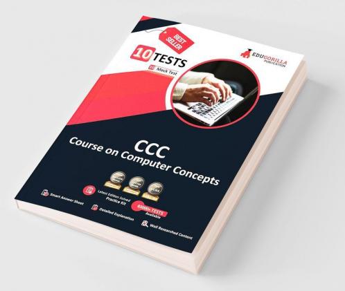 CCC Book 2023 : Course on Computer Concepts Based on NIELIT (English Edition) - 10 Full Length Mock Tests (1000 Solved Objective Questions) with Free Access to Online Tests
