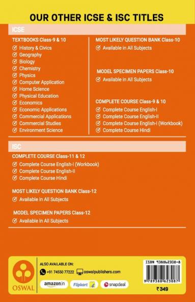 Economics: Textbook for ICSE Class 10