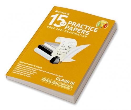 15+1 Practice Papers - English Language & Literature: CBSE Class 9 for 2021 Examination