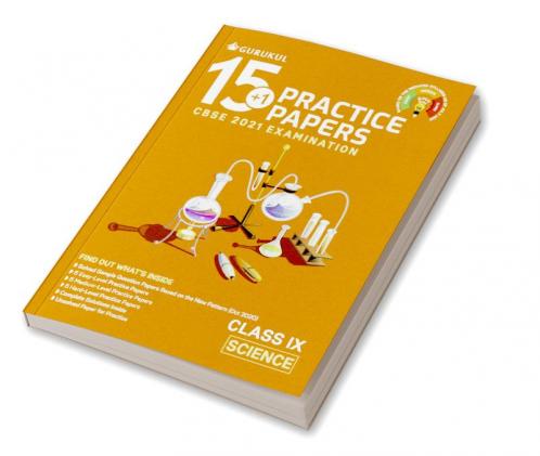 15+1 Practice Papers - Science: CBSE Class 9 for 2021 Examination