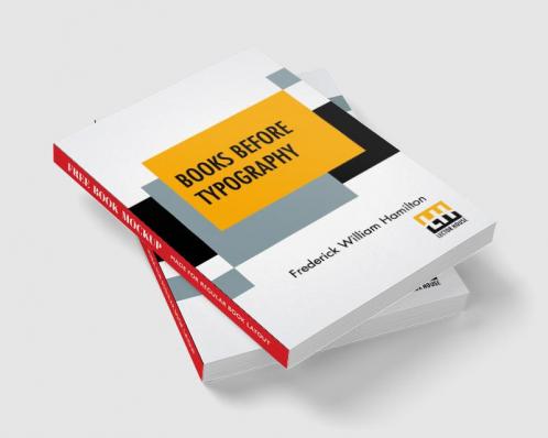 Books Before Typography