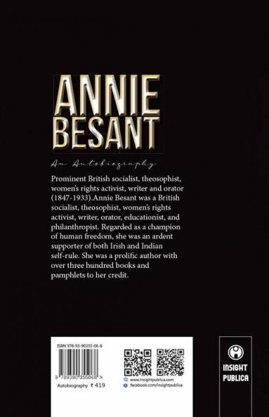 Annie Besant An Autobiography