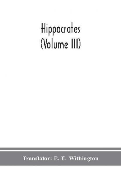 Hippocrates (Volume III)