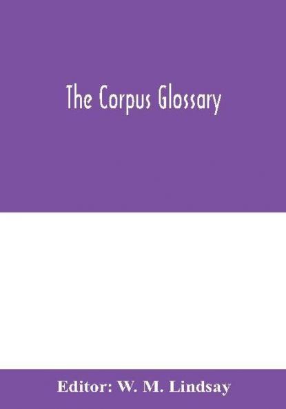 The Corpus glossary