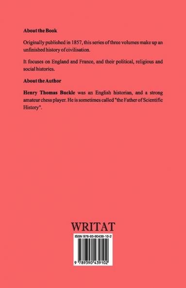 History of Civilization in England Vol. 2 of 3
