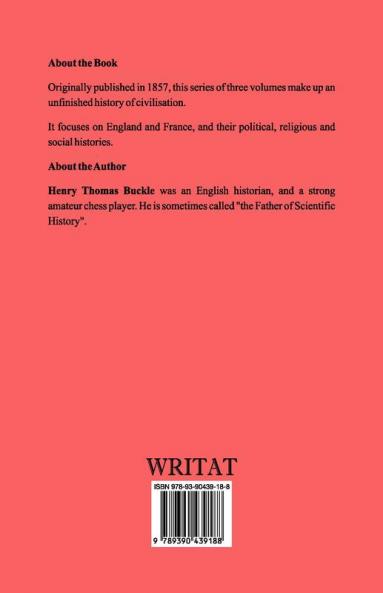 History of Civilization in England Vol. 3 of 3