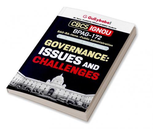 BPAG-172 Governance: Issues and Challenges