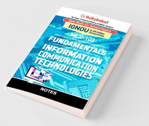 MLII-103 Fundamentals of Information Communication Technologies