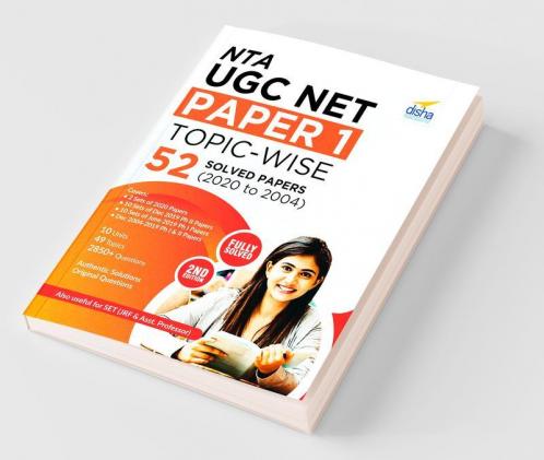 NTA UGC NET Paper 1 Topic-wise 52 Solved Papers (2020 to 2004) 2nd Edition