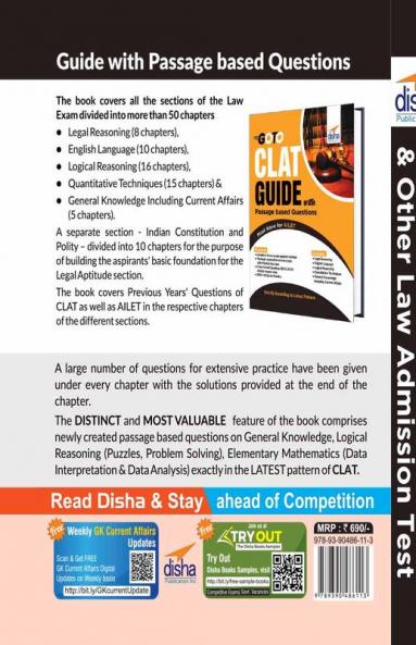 GO TO Guide for CLAT & other Law Admission Tests with Passage based Questions 2nd Edition