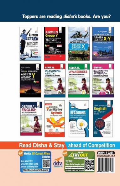 Airmen Group X (Technical Trades) Exam 28 Practice Sets with 4 Solved Papers (2017 - 2020) & 3 Online Tests 3rd Edition