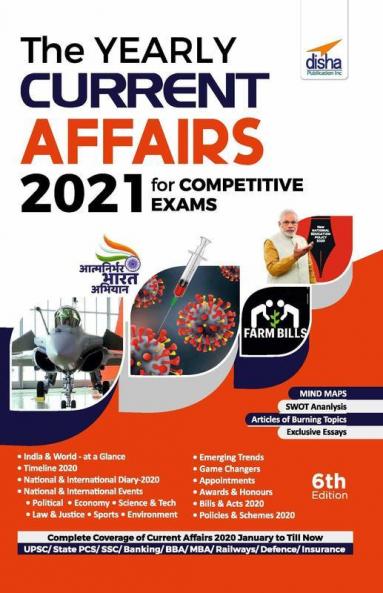 The Yearly Current Affairs 2021 for Competitive Exams 6th Edition
