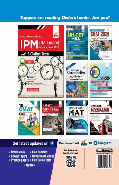SuperB 15 Mock Tests for IPM (IIM Indore) 2021 with 4 Solved Papers (2020 - 2017) & 5 Online Tests 3rd Edition