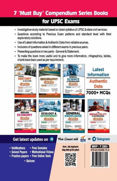 Indian Economy Compendium for IAS Prelims General Studies Paper 1 & State PSC Exams 4th Edition