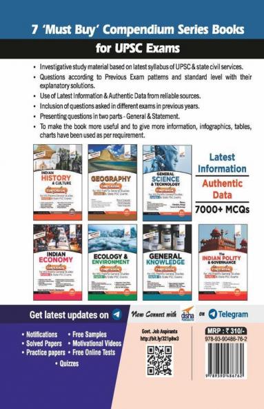 General Science & Technology Compendium for IAS Prelims General Studies Paper 1 & State PSC Exams 3rd Edition
