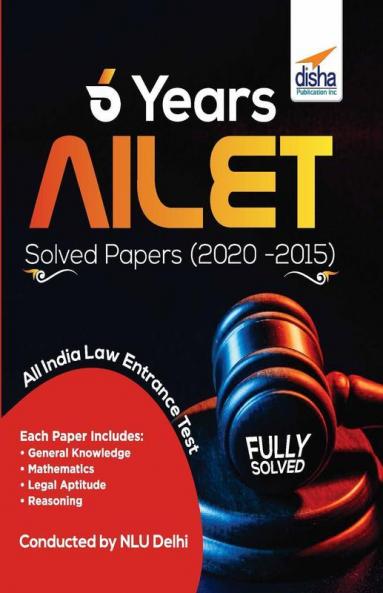 6 Years AILET Solved Papers (2020 to 2015)