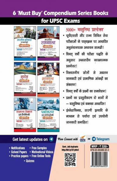 Bhartiya Rajvyavastha Compendium for IAS Prelims Samanya Adhyayan Paper 1 & State PSC Exams 2nd Edition