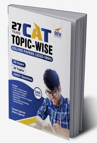 27 Years CAT Topic-wise Solved Papers (2020-1994) 14th edition