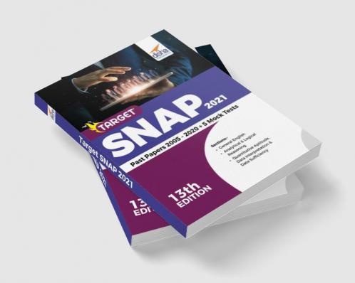 TARGET SNAP 2021 (Past Papers 2005 - 2020) + 5 Mock Tests 13th Edition