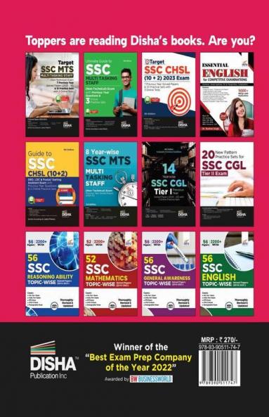 12 Year-wise SSC - CHSL (10+2) Tier I Previous Year Solved Papers (2022 - 12) 4th Edition | Combined Higher Secondary Level | Staff Selection Comission | PYQ | Mock Test