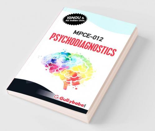MPCE-012 PSYCHODIAGNOSTICS