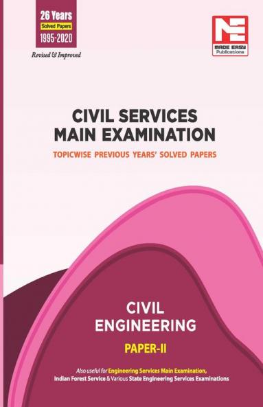 CSE Mains 2021: Civil Engg. Sol. Papers-Vol-2