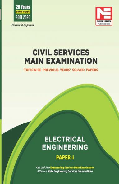 CSE Mains 2021: Electrical Engg. Sol. Papers-Vol-1