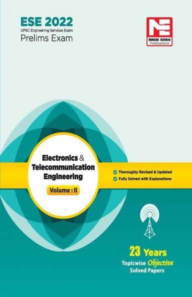 ESE 2022: Preliminary Exam: E&T Engineering Objective Solved Papers Vol-II
