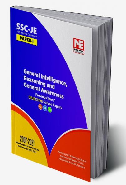 SSC JE General Intelligence Reasonsing and General Awareness Preivous Years Solved Papers