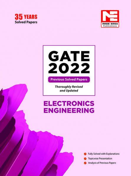 GATE-2022: Electronics Engg. Previous Years Solved Papers