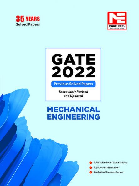 GATE-2022: Mechanical Engineering Previous Years Solved Papers