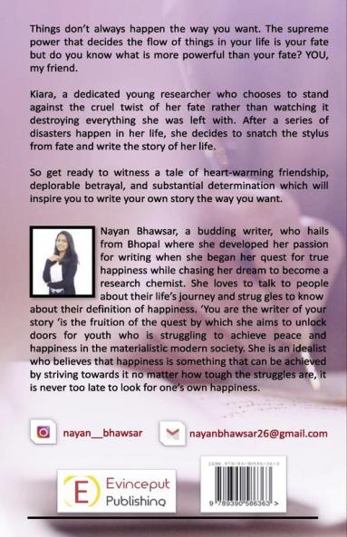 You’re the writer of your story