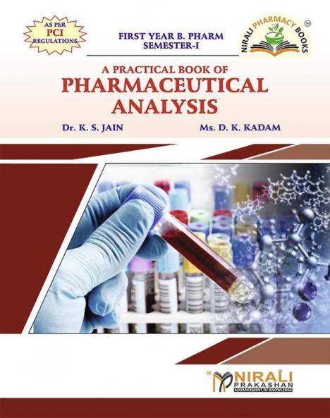 A Practical Book of Pharmaceutical Analysis-I