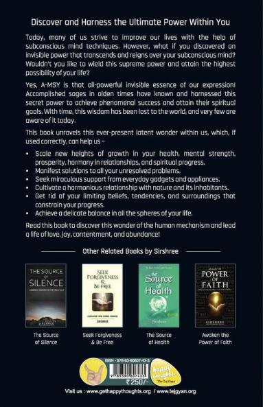 The Power Beyond Your Subconscious Mind A-MSY