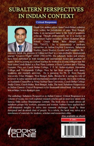 Subaltern Perspectives inIndian ContextCritical Responses