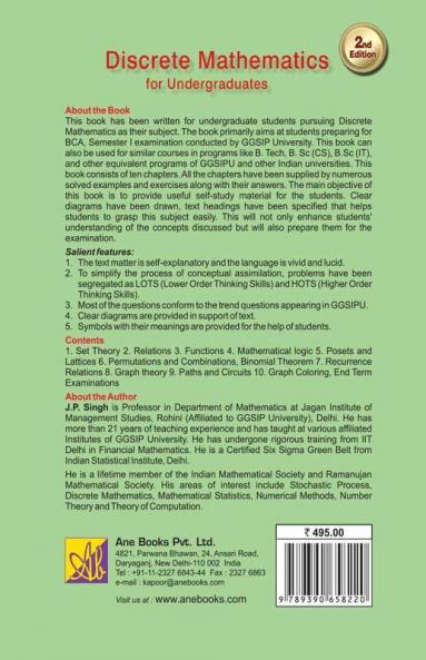 Discrete Mathematics : for Undergraduates 2/E