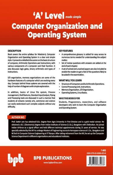 Computer Organization and Operating System