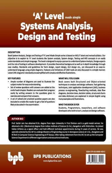 Systems Analysis Design and Testing