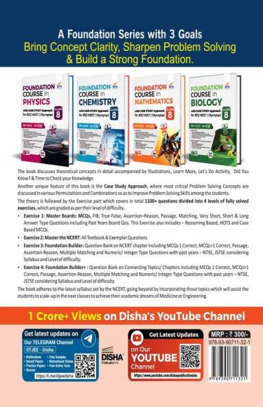Foundation Course in Chemistry with Case Study Approach for JEE/ NEET/ Olympiad Class 8 - 5th Edition