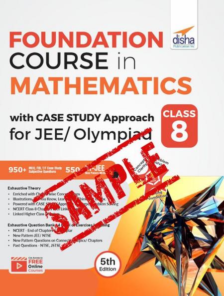 Foundation Course in Mathematics with Case Study Approach for JEE/ Olympiad Class 8 - 5th Edition