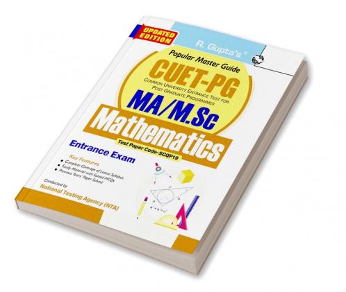 CUET-PG : MA/M.Sc/M.Sc B.Ed Mathematics Entrance Exam Guide