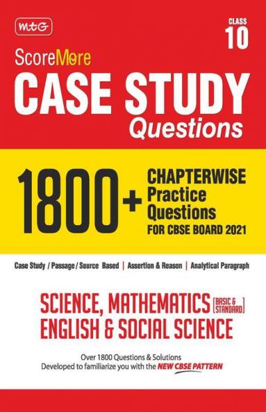 Score More Case Study Chapterwise Practice Questions Science Mathematics English and Social Science Class 10